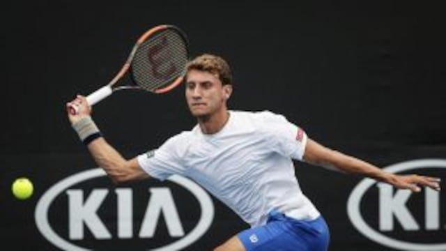 El tenista cayu00f3 en Melbourne al cabo de 1 hora y 45 minutos.