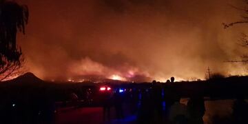 Focos de incendio en la zona de Salsacate y Traslasierra\u002E