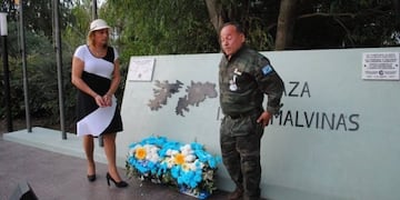 Tahiana Marrone, excombatiente de Malvinas