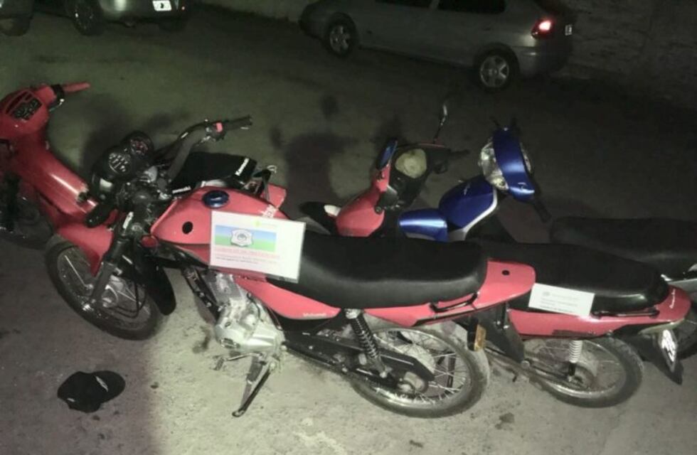 Desbarataron en zona norte a banda que se dedicaba a robar motos: hay dos detenidos