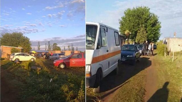 Fiesta clandestina en General Alvear en la finca de un narco preso, el \