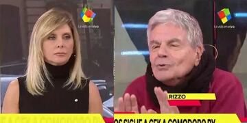 El cruce de Raúl Rizzo y Débora Plager en Involucrados
