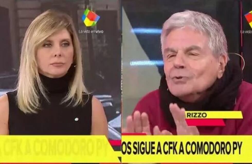El enojo de Raúl Rizzo ante el comentario de Débora Plager sobre la ropa de Cristina Kirchner