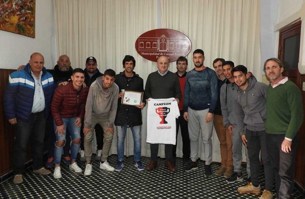 Los campeones de Sporting fueron recibidos en el Municipio
