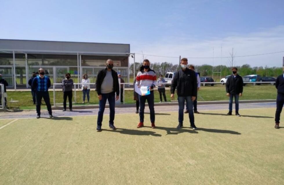 Se entregaron subsidios a instituciones deportivas del Departamento San Justo