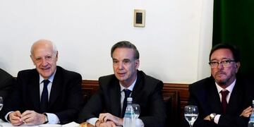 Guastavino con Lavagna y Pichetto