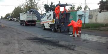 Las mejoras viales son algunos de los proyectos que se reactivaron pasadas las primeras semanas de cuarentena\u002E (@misphsf)
