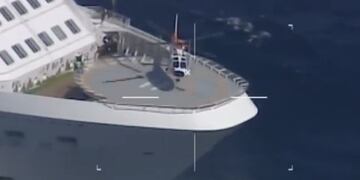 El helicóptero de PNA evacuó al turista australiano\u002E