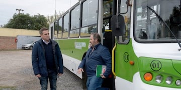 Los trolebuses fueron entregados a Tamse por el intendente Ramón Mestre\u002E