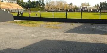 El entrenamiento de Deportivo Riestra (Web)