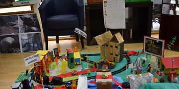 Uno de los trabajos presentados por los alumnos