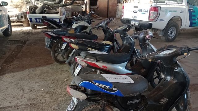 Vehículos secuestrados en controles de tránsito