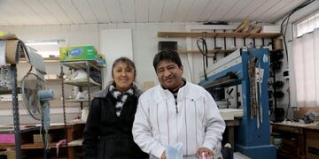 Gonzalo Delgadillo Torres, 44 años, casado, con dos hijos y de profesión zapatero\u002E (GCBA)