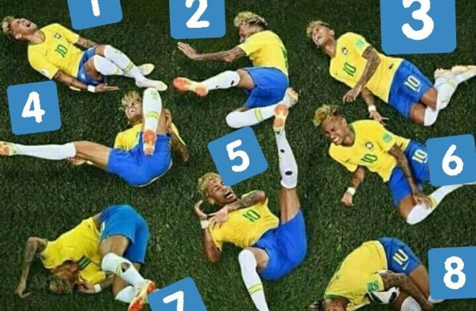 Los memes sobre la simulación de Neymar que fue descubierta por el VAR