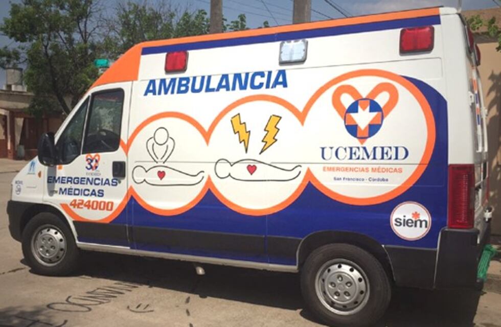 Una mujer de 72 años sufrió graves lesiones en un accidente