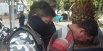 Carlos Rivera, sospechado de ser el responsable de los 2\u002E300 kilogramos de marihuana fueron detenido en la mañana de este jueves en Mendoza\u002E