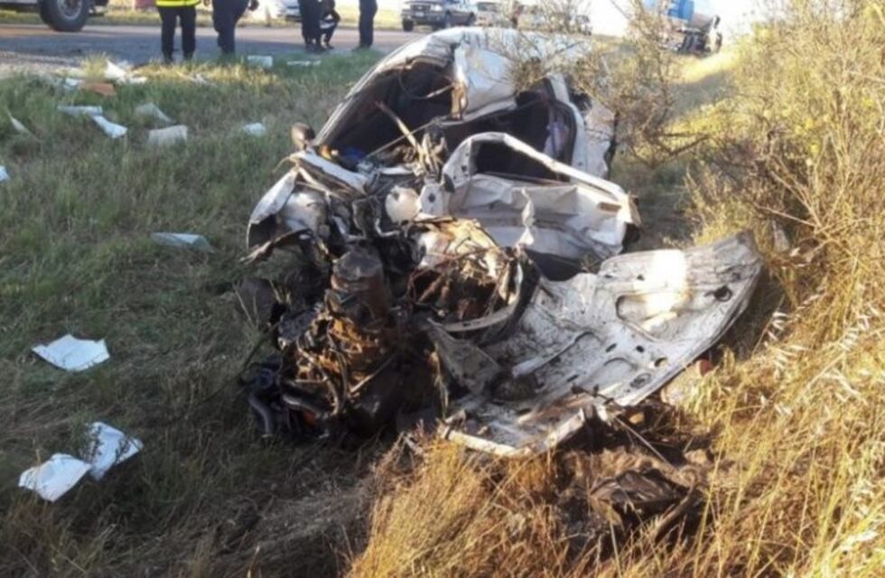 Fuerte accidente en la Ruta 33