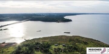 Garupá el arroyo en su desembocadura en el río Paraná, en una jornada de frío en aumento para la primera semana de julio\u002E (weB)