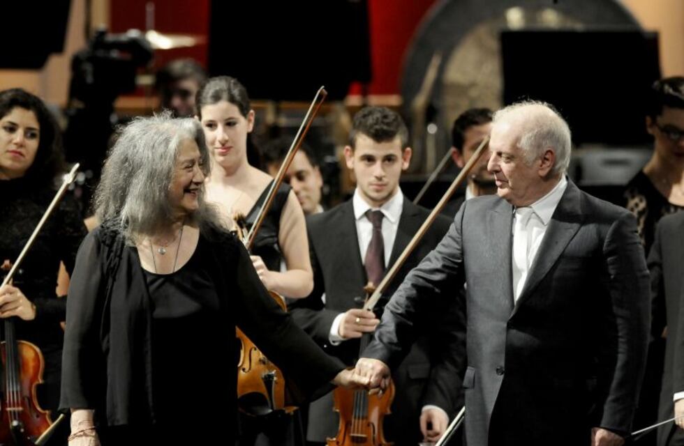 Marta Argerich y Daniel Barenboim se presentan gratis y al aire libre en Buenos Aires
