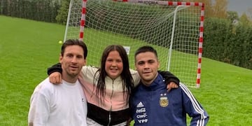 Leo se impuso en el minitorneo familiar junto a Bruno Biancucchi y su sobrina Morena\u002E (@leomessi)