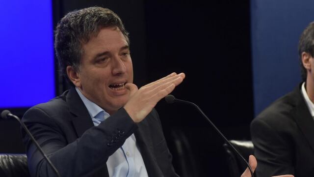 DYN29, BUENOS AIRES, 22/02/2017, CONFERENCIA DE PRENSA DEL MINISTRO DE HACIENDA, NICOLu00c1S DUJOVNE. FOTO:DYN/LUCIANO THIEBERGER.