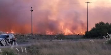Incendios simultáneos en Punta Alta