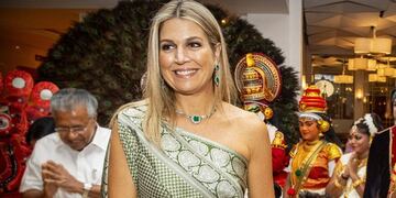 El elegante look con el que Máxima de Holanda sorprendió en Japón