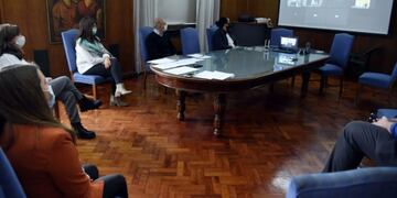 Guangdong -China- presentó a Mendoza los protocolos de salud usados en su región\u002E