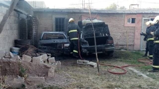 El Ford Escort y el BMW eran de dos clientes del mecánico\u002E Foto: Gentileza\u002E