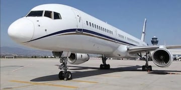 El avión de lujo Boeing 757 que pasará por Foz de Iguazu rumbo a la Antártida\u002E (Portal)