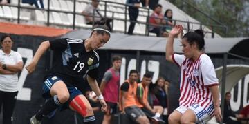 La Selección Argentina de fútbol femenino venció 2-1 a Paraguay en un amistoso en Asunción\u002E (Twitter)
