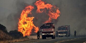 Las sierras, víctimas de un fuego arrasador\u002E El Gobernador quiere avanzar en la remediación\u002E Imagen ilustrativa incendios