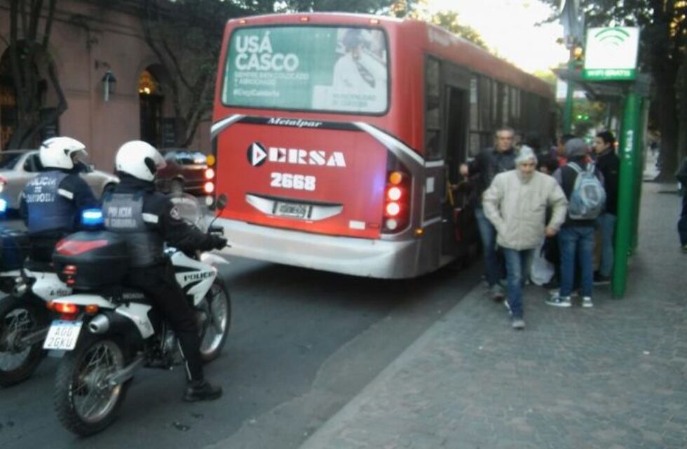Cómo será el transporte este martes en Córdoba