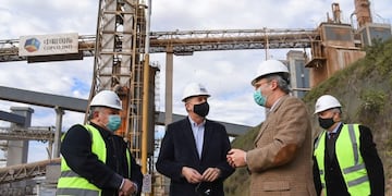 Recorrida del gobernador Perotti por Cofco (Gobierno de Santa Fe)