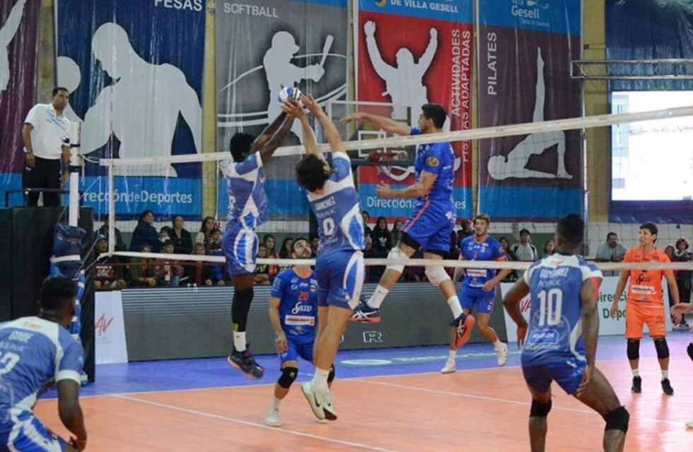 Monteros Vóley perdió con Gigantes del Sur en la Copa Desafío