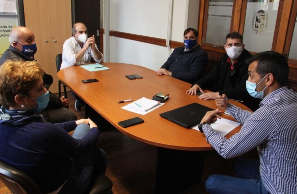 Guerra encabezó un encuentro con representantes de la empresa Vittal