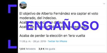 Es falso que Alberto Fernández anunció un default, aunque sí dijo que el dólar está retrasado