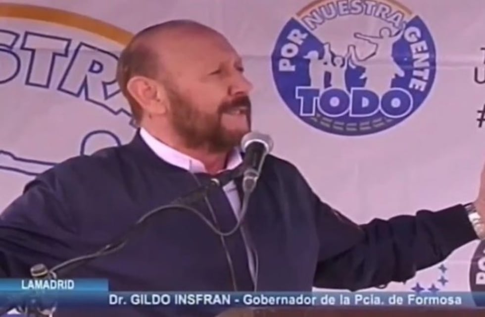 Insfrán llamó "cobarde" al presidente Macri por no participar en Formosa del homenaje a héroes formoseños