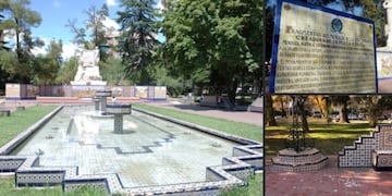 Plaza España, Mendoza
