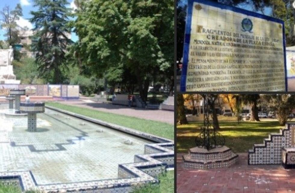 Robo y destrozos en Plaza España