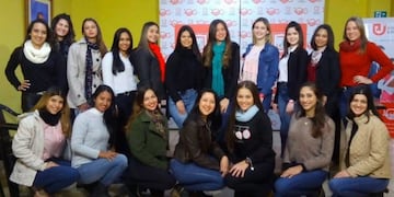 Eldorado y sus candidatas a reina del Centenario de la ciudad\u002E (Municipalidad de Eldorado)