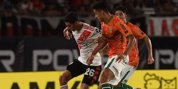 River y Banfield se ven las caras en el Monumental. Foto: Twitter/RiverPlate.