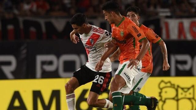 River y Banfield se ven las caras en el Monumental. Foto: Twitter/RiverPlate.