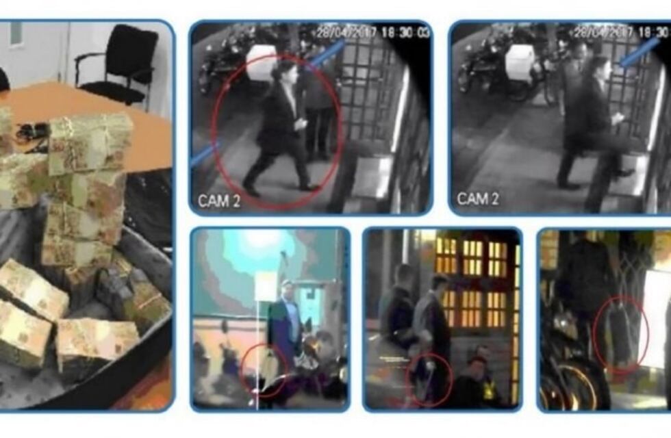 Difunden las imágenes de los sobornos avalados por Michel Temer