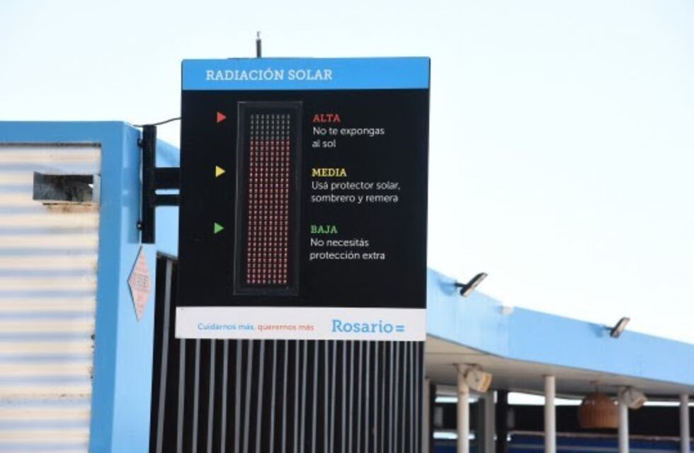 Instalaron en la Rambla Catalunya el primer sensor de rayos UV