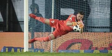 Franco Armani sigue sumando buenas actuaciones que ponen en aprietos a Jorge Sampaoli para decidir si lo lleva o no al Mundial\u002E