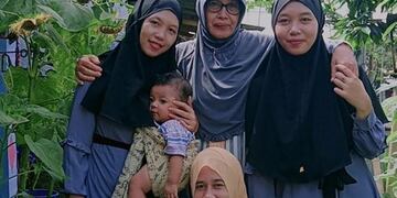 Gemelas indonesias que se reencuentran 24 años después gracias a TikTok (Web)