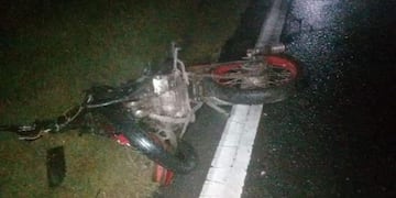 Accidente fatal en La Francia - Gentileza Canal 4