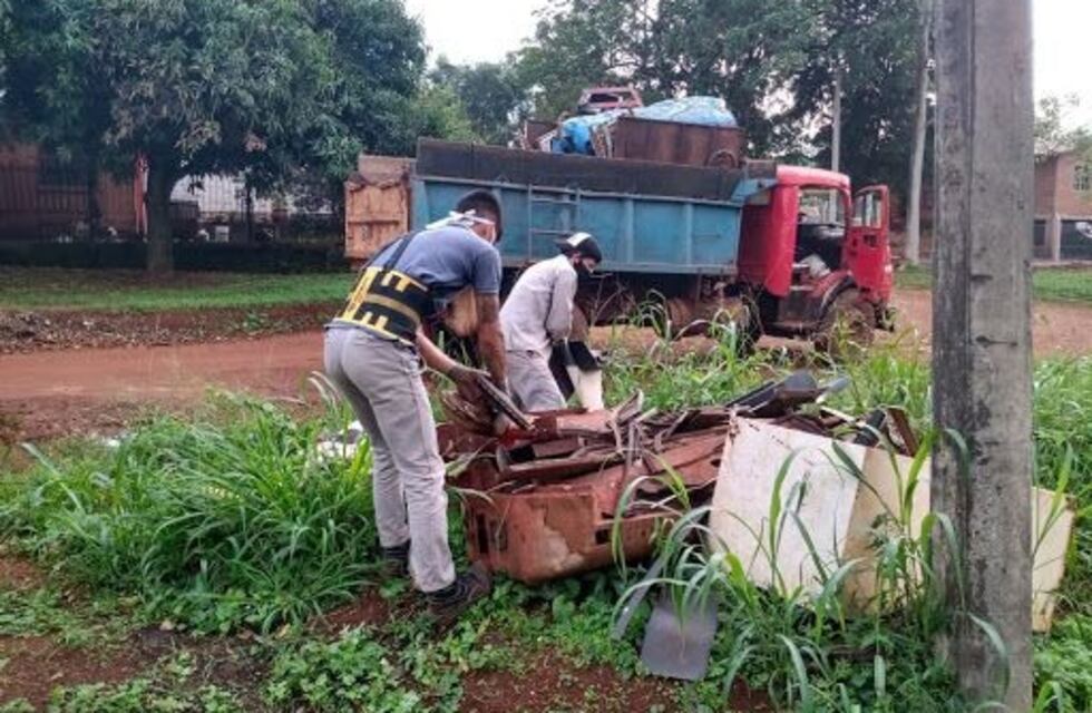 Esta semana se realizarán trabajos de descacharratizado en barrios de Eldorado