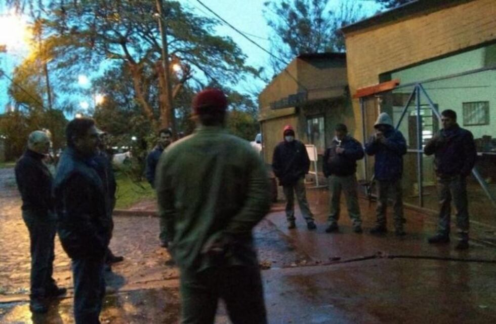 El ingreso a la planta de agua potable de Oberá se encuentra cerrado por conflictos laborales